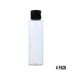 4 oz. Plastic Dispenser Bottle (4 pk)